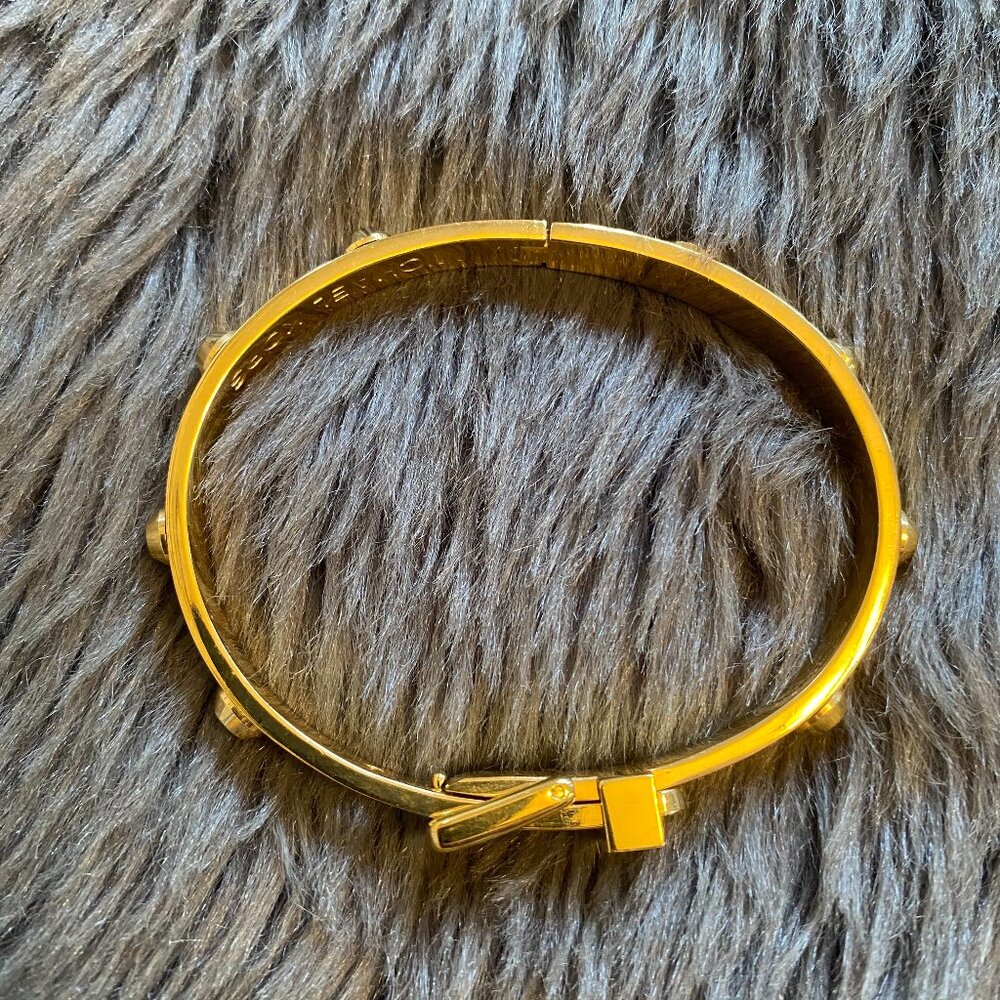 Michael Kors Gold Buckle Bracelet